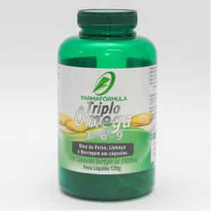 TRIPLO ÔMEGA 3-6-9 1000MG 120CAPS – FARMAFÓRMULA